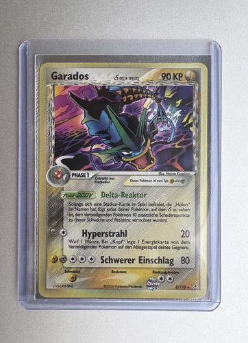Pokémon tcg garados holon - pokémon,