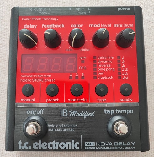 Nova delay ib - nd-1, modified