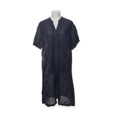 120% Lino, Kleid, Größe: 44, Grau, Damen -nzs