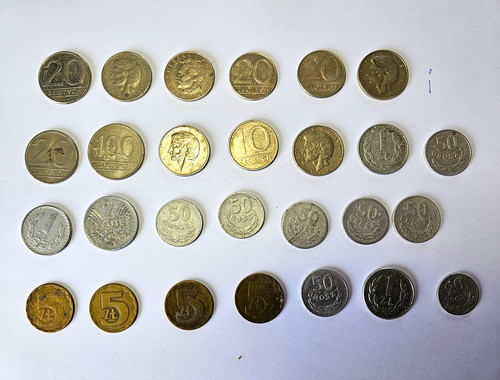 Polen münzen set x28 - ​polen,