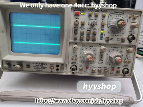 1pcs hameg oscilloscope hm1007 - 1pcs,