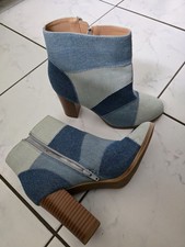 Damen Stiefelette blau Gr. 40