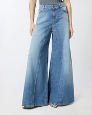 Pinko Damen Jeans weites Bein
