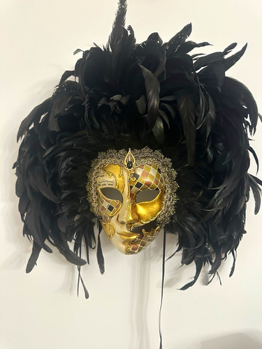 Venezianische augenmaske - venezianische,