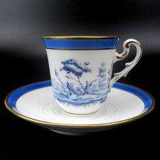 Richard Ginori Porzellan Mokkatasse + Untertasse Serie Pastorale Italy Mocha Cup