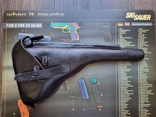 1915 DWM P08 Artillerie Leder Holster von Steinmetz Breslau (B.A.X)