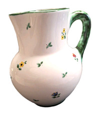 Gmundner Keramik  KRUG ca. 20 cm hoch  WIENER FORM STREUBLUME 