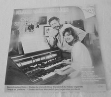 Noten Klaus Wunderlich, "Orgel