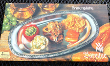 WMF Bratenplatte Servier Baroque OVP rostfrei Edelstahl sehr guter Zustand 