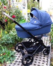 ❤️ Gerein./gepr Kinderwagen Hartan VIP Falttasche kleines Gestell✨ Bellybutton