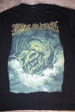 Cradle Of Filth, T-Shirt, Größe L, Schwarz, Frontprint, rares / seltenes Motiv