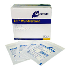 50-100x Steril Wundverband Meditrade Wundpflaster Inselpflaster Hypoallergen