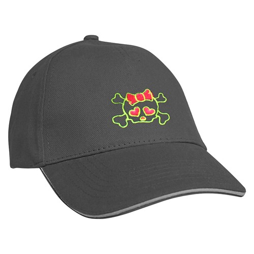 Baseballcap mit einstickung - baseballcap,