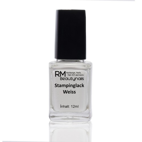 12ml stamping lack - 12ml, weiss
