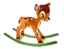 ANTIKES ALTES SCHAUKELPFERD WALT DISNEY BAMBY