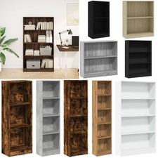 Bücherregal Bücherschrank Standregal Aktenregal Büroregal Holzwerkstoff DE