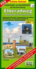 Radwander und wanderkarte mit - radwander-,