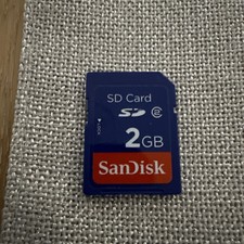 SanDisk 2 GB SD Karte