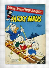 Micky Maus   No.  1 / 1964    mit loser Beilage Autobilder          Ehapa