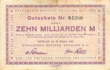 Wetzlar Stahlwerke Buderus 10