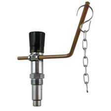 Regulus Feuerzugregler für Festbrennstoffkessel 1/2" 3/4" 1"