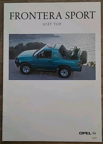Opel frontera sport soft - sport,