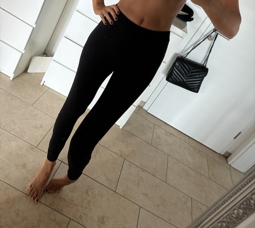 Leggings schwarz m - leggings,