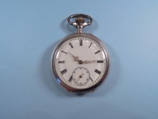 Taschenuhr antik, 800er Silber