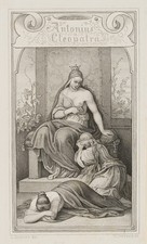 OVERBECK (*1820) nach RICHTER (*1803), zu Shakespeares Antonius und Cleopatra,