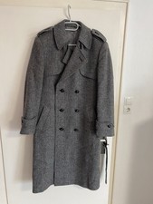 Herrenmantel Schurwolle mit