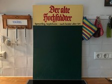 Reklame-Werbe-Kreide-Tafel Der