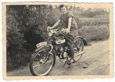 Foto - Wanderer Motorrad - Augsburg - Kennz.: IIU  33873 - Bayern - 30er J.