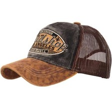 King Kerosin Snapback Trucker Cap Speedshop brown