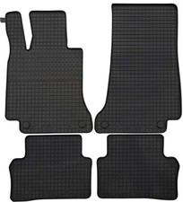 Gummimatte 4-teilig schwarz