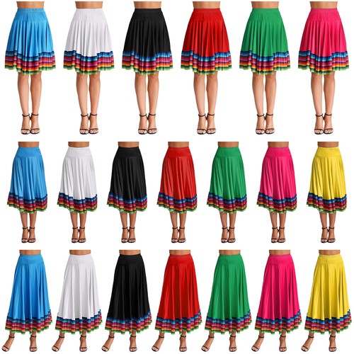 Damen flamenco lange rock - damen,