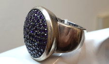 925 Silber Statement Ring von Giorgio Martello RG 56/17,8 mm 19,50 Gramm