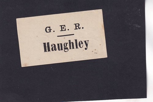 Haughley great east railway - haughley,