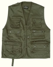 Jagdweste Anglerweste oliv