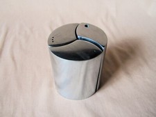 TROIKA EDELSTAHL SET  SALZ & PFEFFERSTREUER & ZAHNSTOCHERSPENDER Vintage