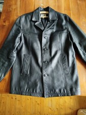 Lederjacke Herren Gipsy schwarz Größe L Sakko Style Jacke 100% Leder 