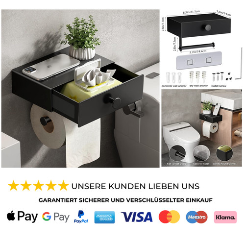 Toilettenpapierhalter mit - toilettenpapierhalter,