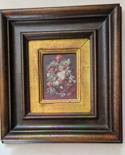 antikes Bild mit Rahmen