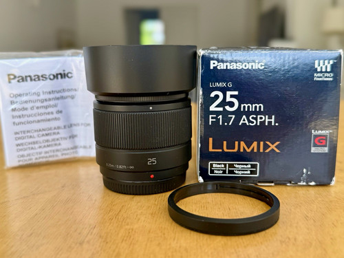 Panasonic lumix 25mm 1 7 - panasonic, g