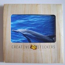 6 Deko Aufkleber Delphin für Badezimmer