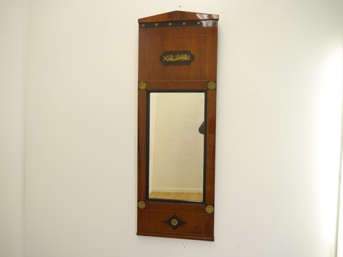 Biedermeier spiegel mahagoni - spiegel,