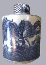 fein bemalte Tee-Dose China