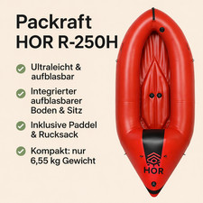Packraft kanu kajak aufblasbar - kajak,