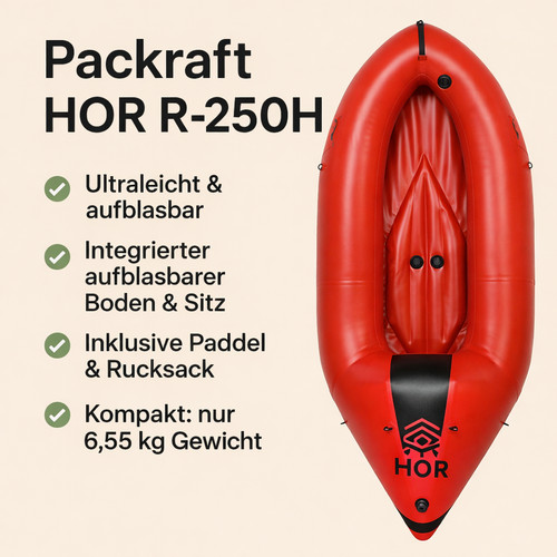 Packraft kanu kajak aufblasbar - packraft,
