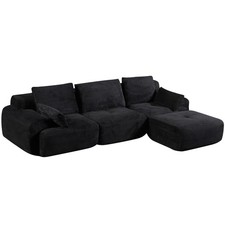 Cordstoff Bodensofa Flexibel