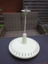 Alte Sputnik Ufo Lampe 60er Jahre 70er Jahre Küchenlampe Weiß Space Age Eames